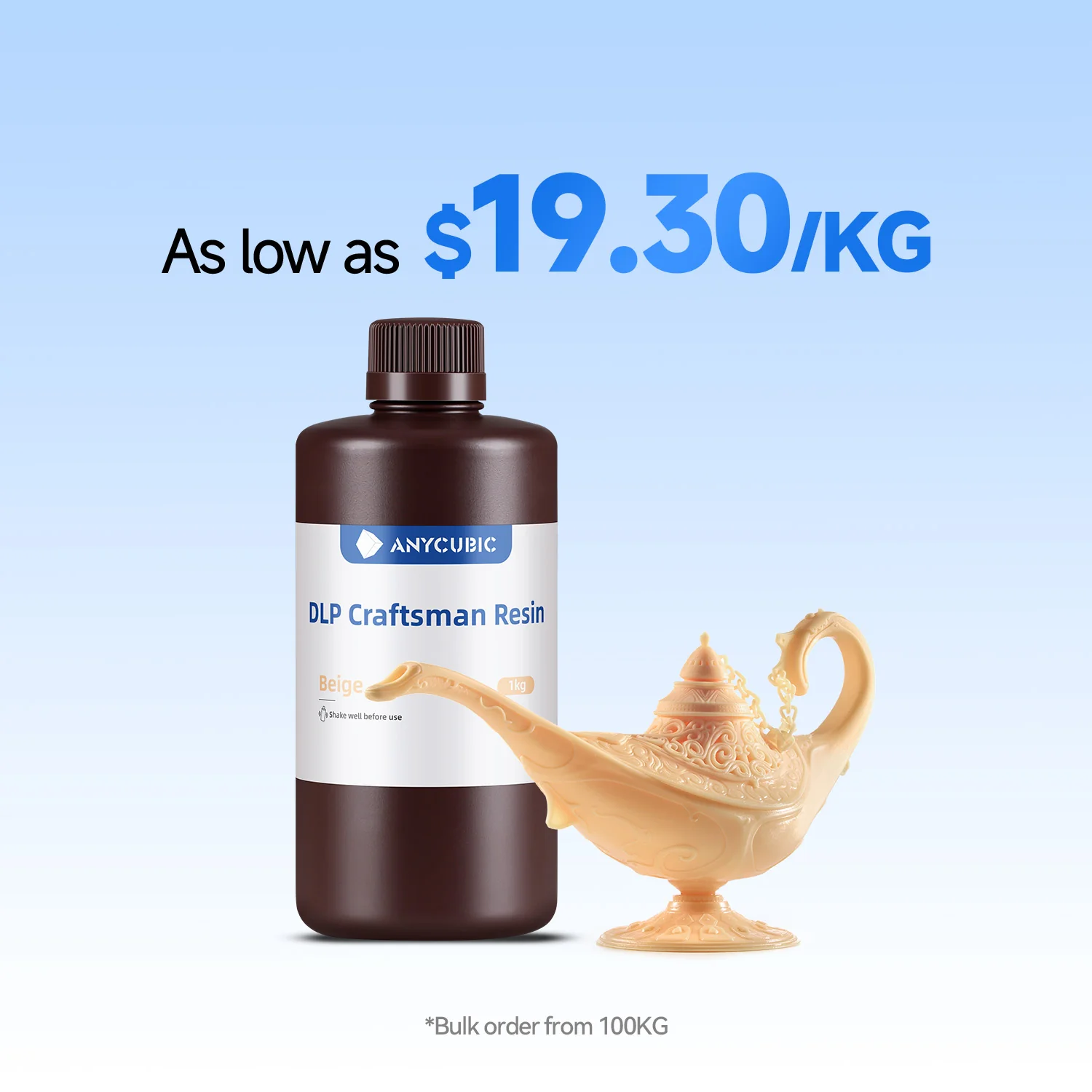 DLP Craftsman Resin 10-100kg Deals