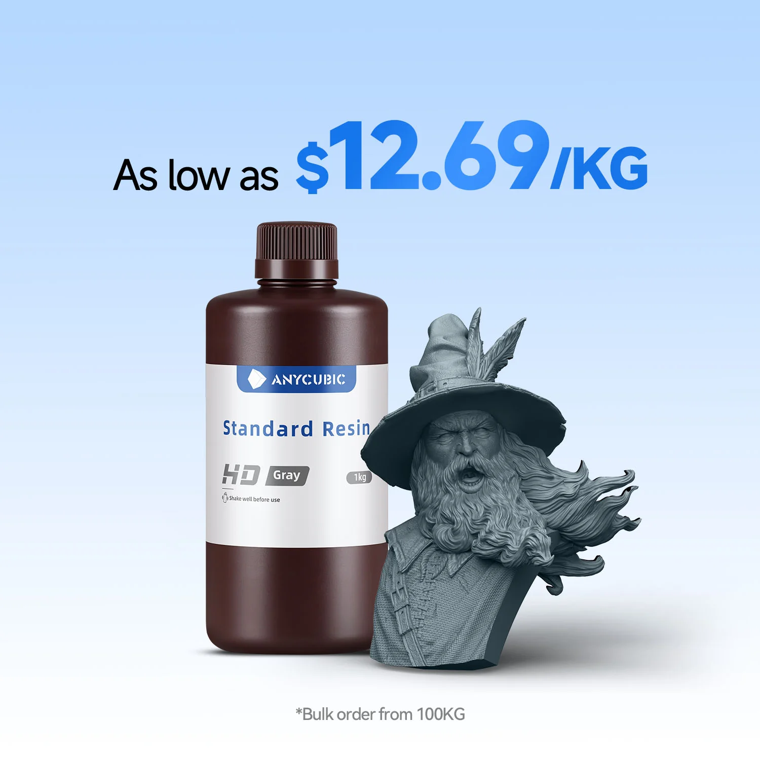 Standard Resin 50-100kg Deals